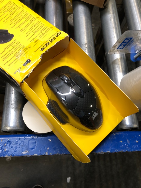 Photo 1 of Corsair Dark Core RGB Pro, Wireless FPS/MOBA Gaming Mouse with SLIPSTREAM Technology, Black, Backlit RGB LED, 18000 DPI, Optical,CH-9315411-NA Standard Charging Gaming Mouse