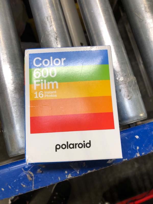 Photo 1 of Polaroid Color Film for 600 Double Pack, 16 Photos (6012) White Frame 16 Photos