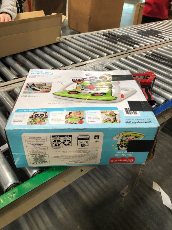 Photo 1 of Fisher-Price Sit Me Up Floor Seat - Panda Paws