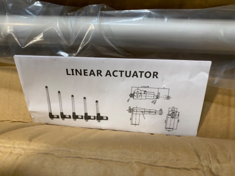 Photo 4 of ECO-WORTHY 12 Volt 10 Inch Stroke Linear Actuator Heavy Duty 330lbs Maximum Lift with Mounting Brackets 1 10" (250mm)