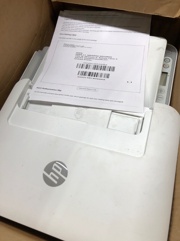 Photo 3 of HP DeskJet 4155e Wireless Color All-in-One Printer