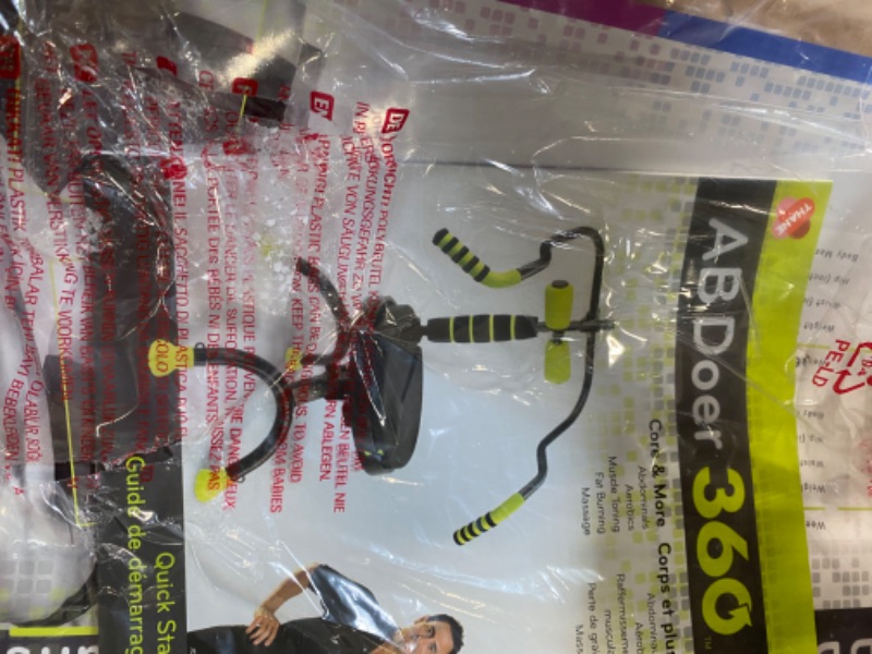 Photo 3 of AB Doer 360 with PRO Kit: AB Doer 360 Fitness System Provides an Abdonimal and Muscle Activating Workout with Aerobics to Burn Calories and Work Muscles Simultaneously! AB Doer 360 Basic Kit