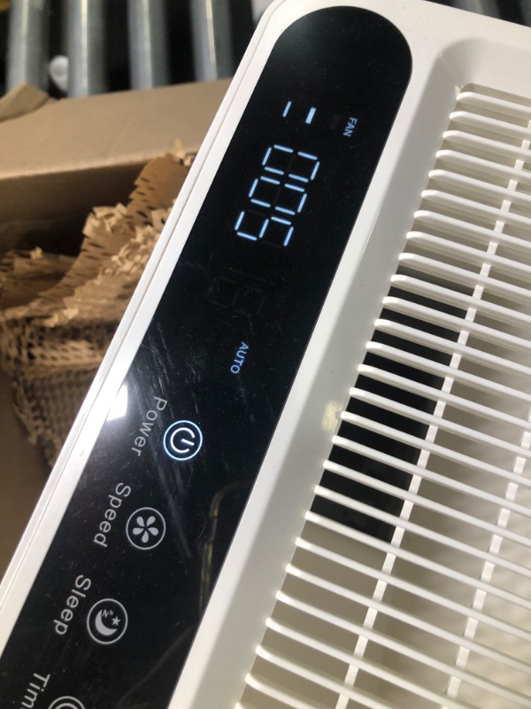 Photo 1 of Air Purifiers for Home Large Room up to 1740ft², H13 True HEPA Air Filter for Allergies, Pets Hair, Pollen, Dander, Smoke, Smell, Sleep Mode, 5 Timer, Auto Mode Quiet Air Cleaner for Bedroom, Kicthen White (Design may slightly differ) 