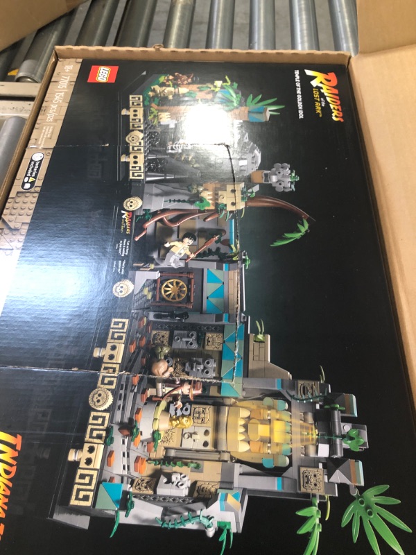 Photo 3 of LEGO Indiana Jones Temple of The Golden Idol 77015 Building Project for Adults, Iconic Raiders of The Lost Ark Movie Scene, Includes 4 Minifigures: Indiana Jones, Satipo, Belloq and a Hovitos Warrior