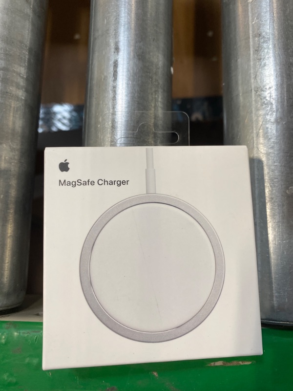 Photo 2 of Apple MagSafe Charger - Wireless Charger with Fast Charging Capability, Type C Wall Charger, Compatible with iPhone and AirPods