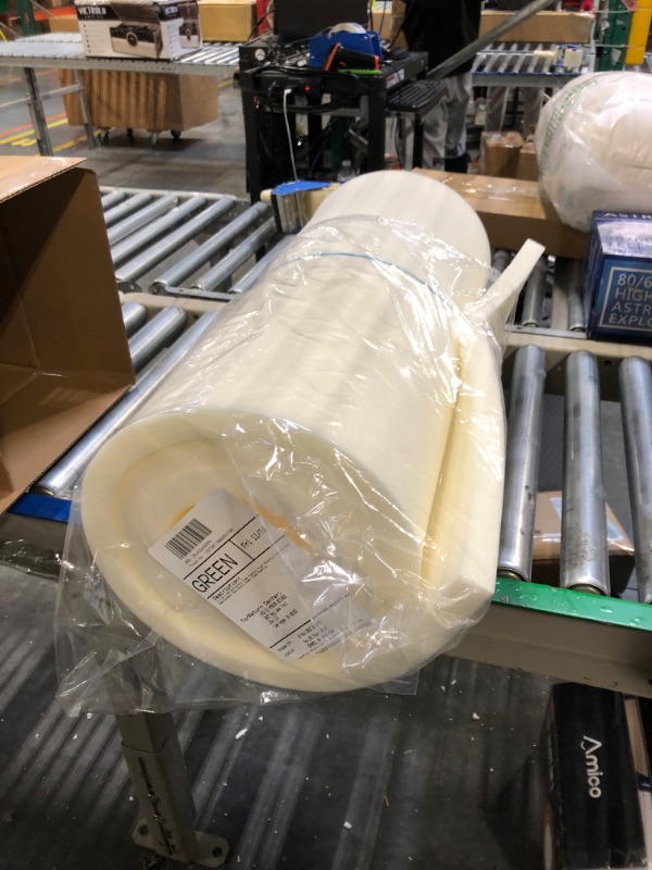 Photo 3 of 1" X 24" X 84" Upholstery Foam Cushion High Density Standard (Seat Replacement, Upholstery Sheet, Foam Padding) 1x24x84