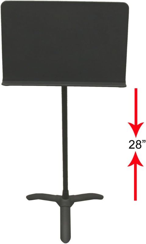 Photo 1 of ASC-MS008 Professional Sheet Music Stand for School, Choir, Band, or Orchestra Lightweight Portable Adjustable from 28-46.5in Height Music Holder with Bag