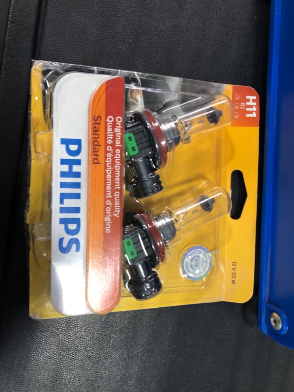 Photo 2 of PHILIPS - 12362B2 Philips H11 Standard Halogen Replacement Headlight Bulb, 2 Pack & 7443 LongerLife Miniature Bulb, 2 Pack, 7443LLB2 Standard: OEM quality Bulb + Bulb, 2 Pack, 7443LLB2