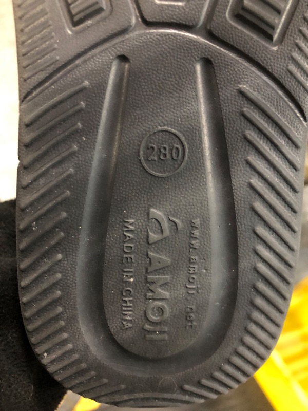 Photo 4 of Amoji Unisex Garden Clogs Shoes Sandals Slippers AM1761 13 Women/11 Men Black