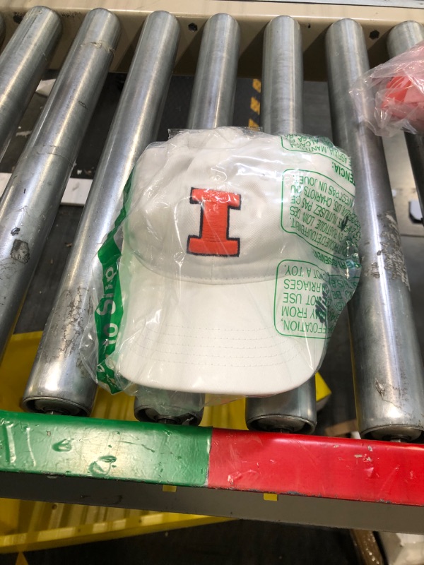 Photo 2 of Zephyr Women's Adjustable Scholarship Hat Icon White Illinois Illini One Size White