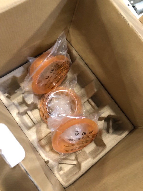 Photo 1 of Baby Brezza One Step Baby Food Maker Deluxe – Cooker and Blender in One to Steam and Puree Baby Food for Pouches - Make Organic Food for Infants and Toddlers - Set Includes 3 Pouches and 3 Funnels