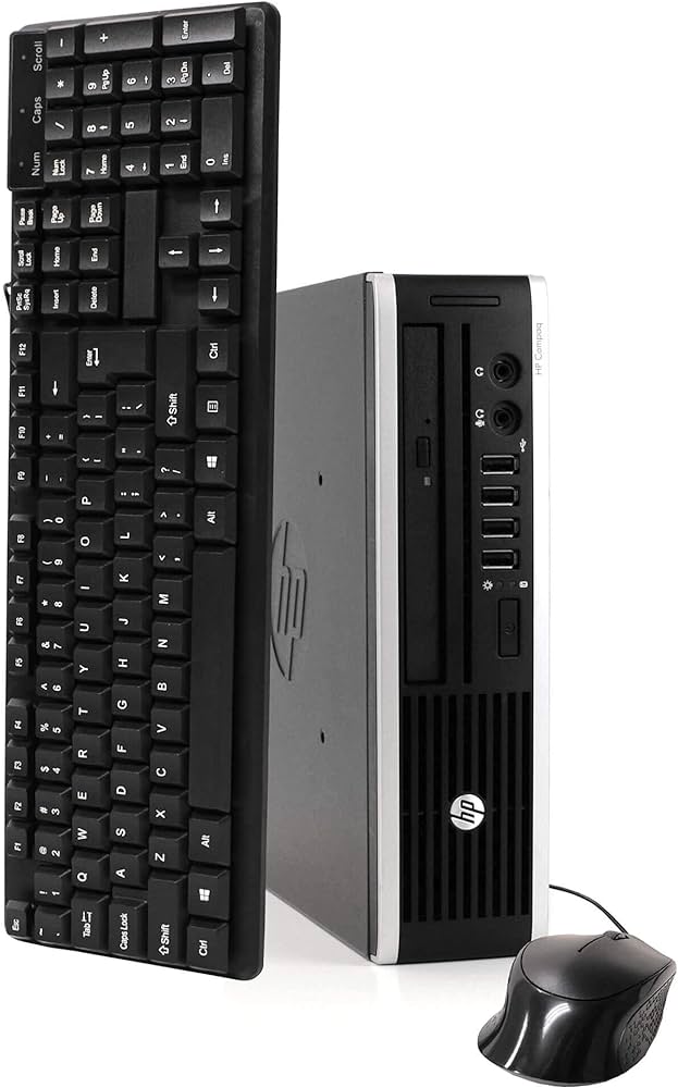 Photo 1 of HP Elite 8300 Ultra Slim High Performance Business Desktop Computer, Intel Quad Core i7 Up to 3.9Ghz, 16GB RAM, 480GB SSD, DisplayPort, USB 3.0, Windows 10 Pro 