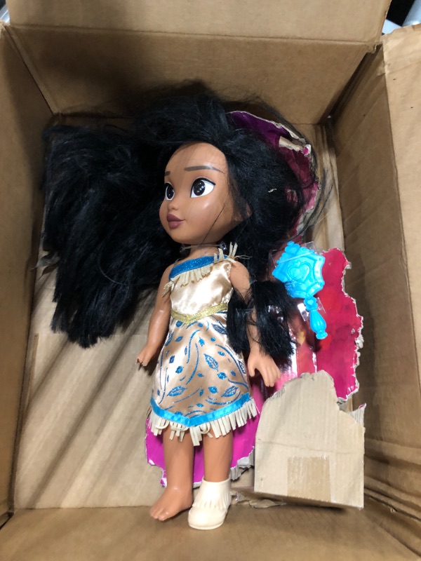 Photo 2 of Disney Princess My Friend Pocahontas Doll 14" Tall Includes Removable Outfit and Shoes