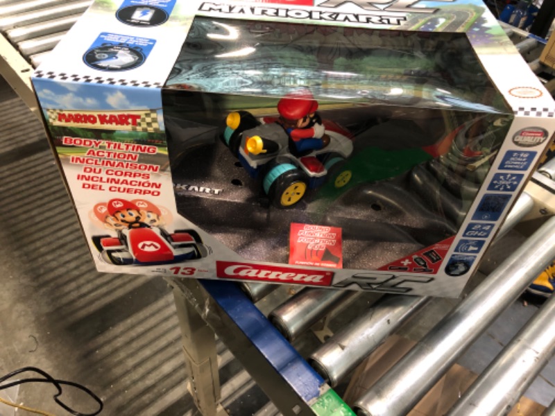 Photo 1 of Carrera RC Officially Licensed Mario Kart Racer 1: 16 Scale 2.4 Ghz Remote Radio Control Car Vehicle Mario Kart Race Kart - Mario