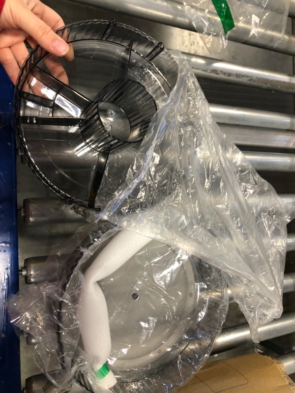 Photo 1 of shuang qing Rotating Makeup Organizer for Vanity 2 Tier, High-Capacity Skincare Clear Make Up Storage Perfume Organizers Cosmetic Dresser Organizer Countertop 360 Spinning ?Grey? Suya Grey 2 Tier