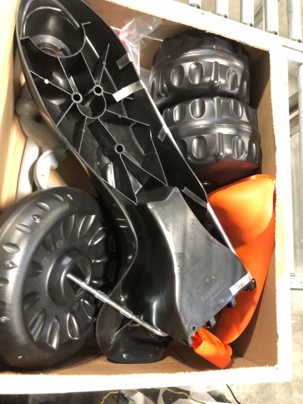 Photo 1 of Fisher-Price Harley-Davidson Tricycle with Handlebar Grips and Storage Area, Multi-Terrain Tires, Tough Trike [Amazon Exclusive]