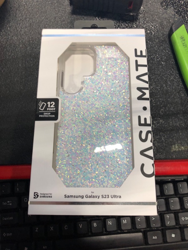 Photo 1 of Case-Mate Samsung Galaxy S23 Ultra Case [6.8"] [12FT Drop Protection] [Wireless Charging] Twinkle Diamond Phone Case for Samsung Galaxy S23 Ultra -Cute Bling Glitter Case w/Anti-Scratch, Shockproof