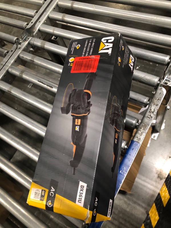 Photo 1 of Caterpillar 5" Sliding Switch Corded Angle Grinder -DX361U