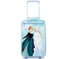Photo 1 of AMERICAN TOURISTER Kids' Disney Softside Upright Luggage, Telescoping Handles, Frozen, Carry-On 18-Inch
