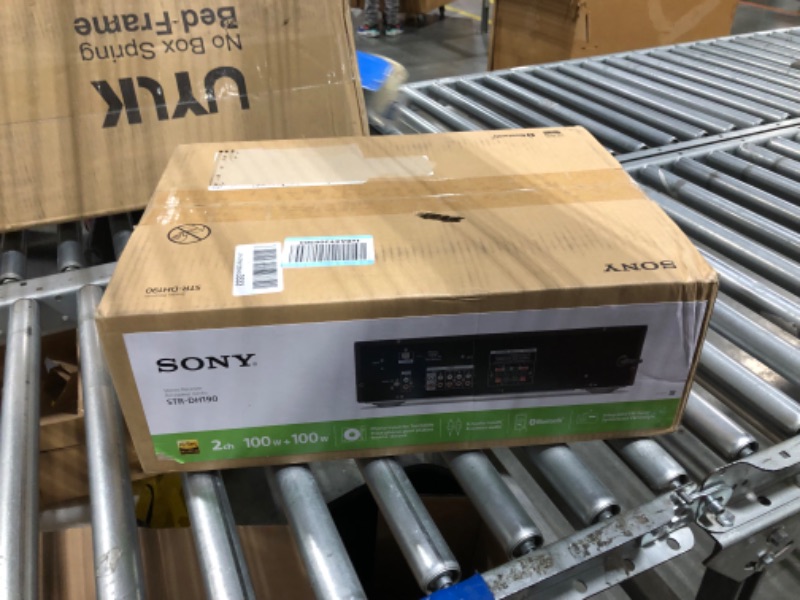 Photo 1 of Sony STRDH190 2-ch Home Stereo Receiver with Phono Inputs & Bluetooth Black