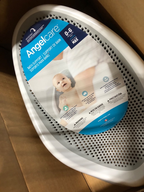 Photo 3 of Angelcare Baby Bath Support (Grey) | Ideal for Babies Less than 6 Months Old