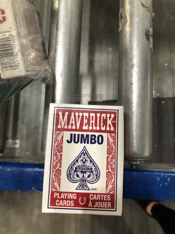 Photo 1 of Bicycle Jumbo Index Maverick Jumbo Index Playing Cards (Pack of 10)