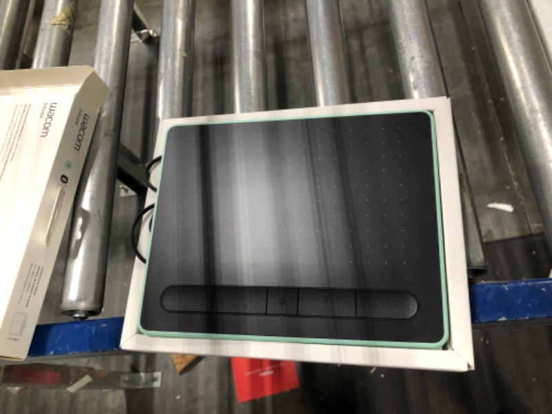 Photo 1 of Wacom Intuos Small Bluetooth Graphics Drawing Tablet - Pistachio & Drawing Glove, Two-Finger Artist Glove for Drawing Tablet Pen Display, 90% Recycled Material, eco-Friendly, one-Size (1 Pack)