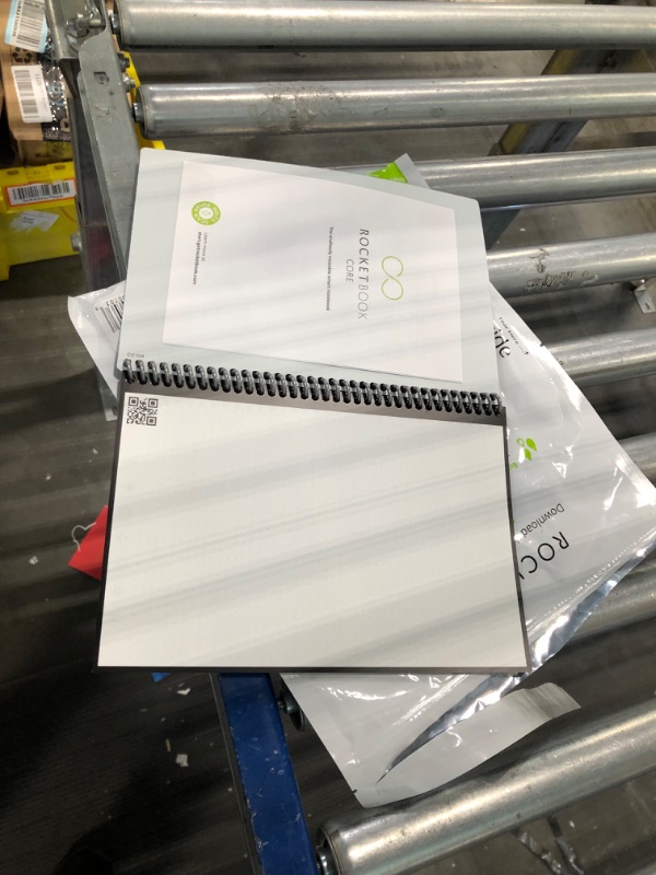 Photo 1 of Rocketbook Everlast Reusable Smart Notebook Executive Size with Pen Station Executive with Pen Station Executive with Pen Station