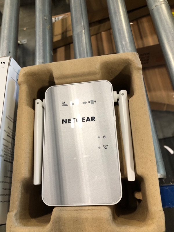 Photo 2 of NETGEAR WiFi Mesh Range Extender EX6150 - Coverage up to 1200 sq. ft. and 20 devices with AC1200 Dual Band Wireless Signal Booster & Repeater (up to 1200Mbps speed), plus Mesh Smart Roaming AC1200 Plug-In