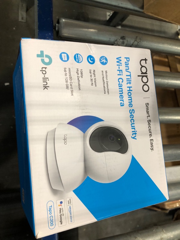 Photo 3 of TP-Link Tapo Pan/Tilt Security Camera for Baby Monitor, Pet Camera w/ Motion Detection, 1080P, 2-Way Audio, Night Vision, Cloud & SD Card Storage, Works with Alexa & Google Home (C200)