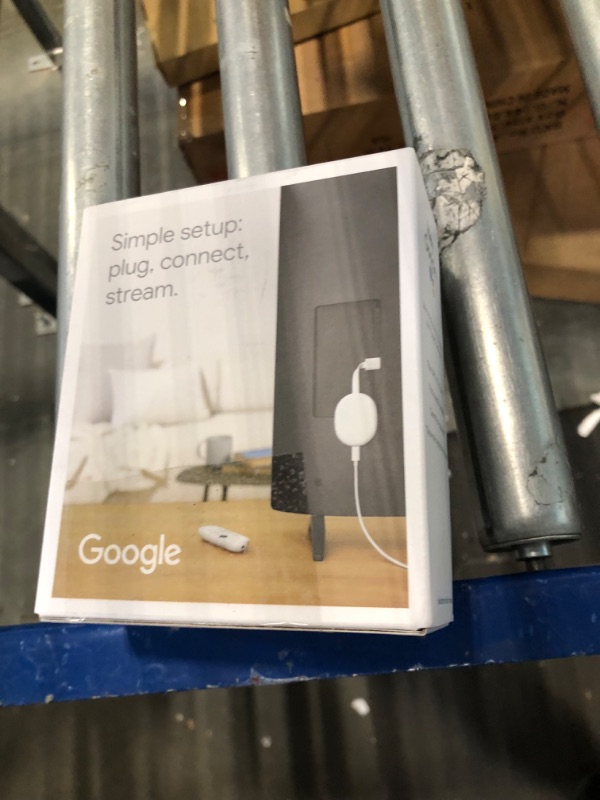 Photo 3 of Chromecast with Google TV (HD) - Streaming Stick Entertainment on Your TV with Voice Search - Watch Movies, Shows, and Live TV in 1080p HD - Snow