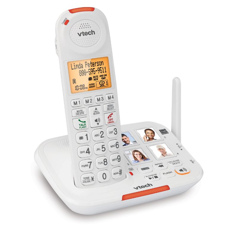 Photo 1 of Vtech Amplified Cordless Answering System With Big Buttons & Display