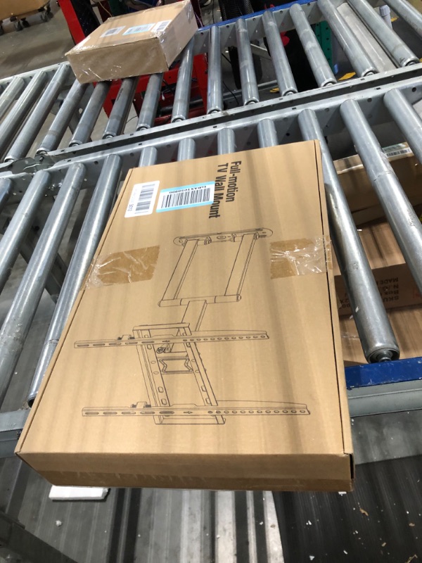 Photo 1 of ELIVED Full Motion TV Wall Mount for Most 26-55 Inch Flat Curved TVs Up to 77 lbs, Swivel and Tilt TV Bracket with Articulating Arms, Perfect Center Single Stud Corner TV Mount, Max VESA 400x400mm