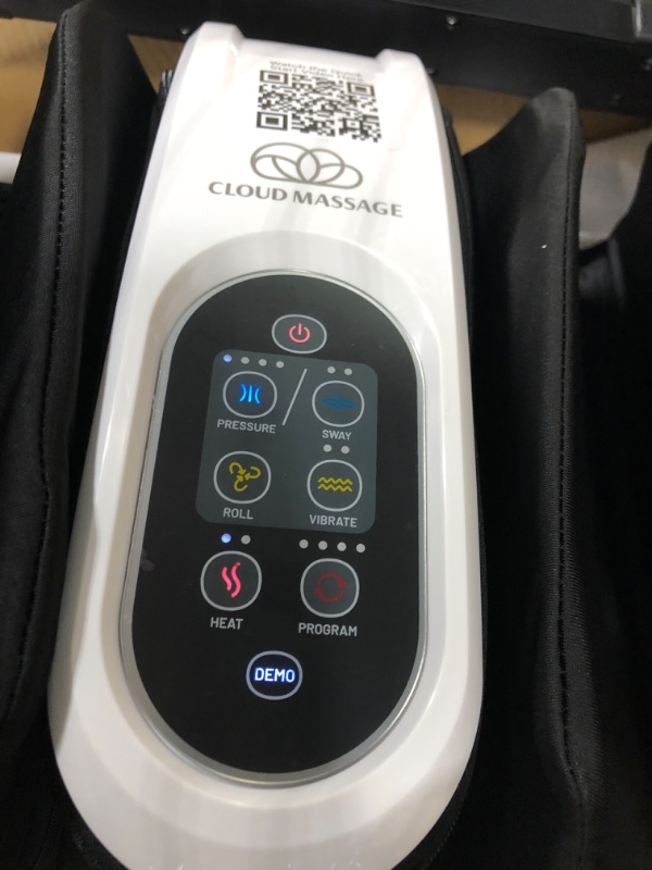 Photo 3 of Cloud Massage Shiatsu Foot Massager Machine - Increases Blood Flow Circulation, Deep Kneading, with Heat Therapy - Deep Tissue, Plantar Fasciitis, Diabetics, Neuropathy (with Remote)