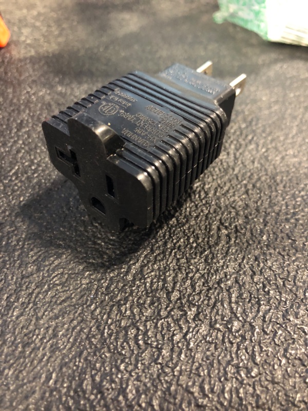 Photo 2 of 15 Amp Household AC Plug to 20 Amp T Blade Adapter,5-15P to 5-20R,5-15P to 6-15R,5-15P to 6-20R, 4 in 1 AC Power Adapter,15A 125V to 20A 250V Adapter