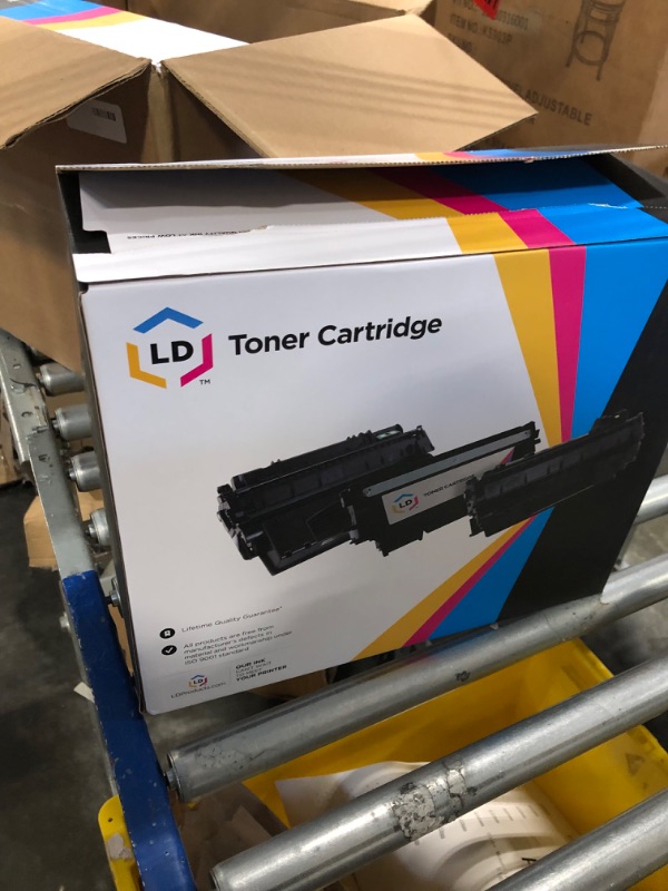 Photo 4 of LD Compatible Replacement for Hewlett Packard CF281X (HP 81X) Black Laser Toner Cartridge for use in The Laserjet Enterprise Flow MFP M630dn, MFP M630z, MFP 630f & MFP 630h Printers (PACK OF 2)