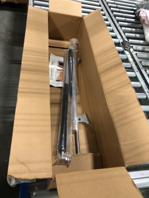 Photo 2 of PAMAGOO 23 inch Gas Strut 200 lbs 890 N Per Prop, ??? ? Gas Spring Shock with L-Type Mounts for Heavy Duty Bed, Box Lid, Window, Basement Floor Door(??? ???-??? ??? ???????) 200 lbs 23 in