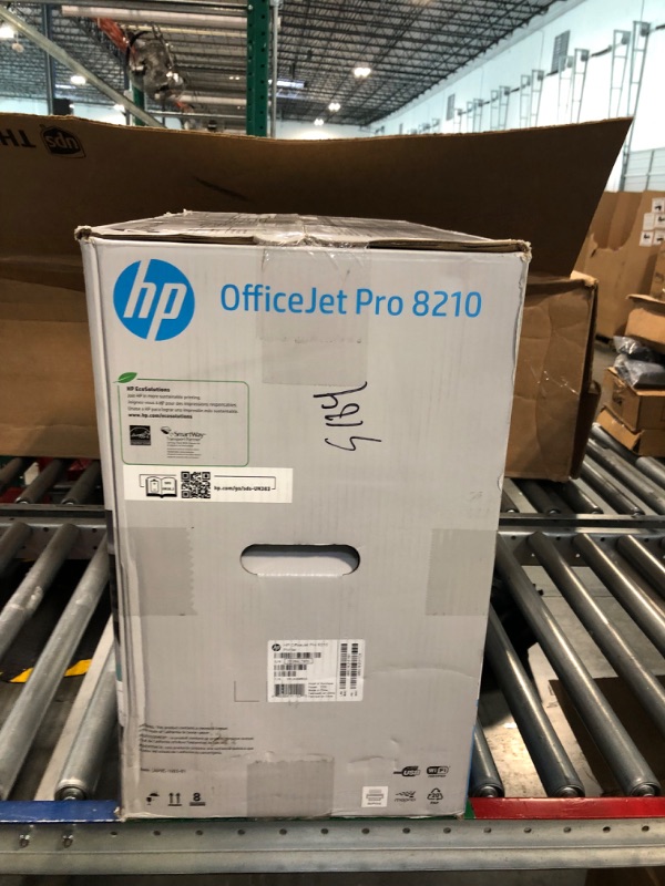 Photo 3 of HP OfficeJet Pro 8210 Wireless Color Printer (D9L64A) with and Instant Ink $5 Prepaid Code Printer + Instant Ink