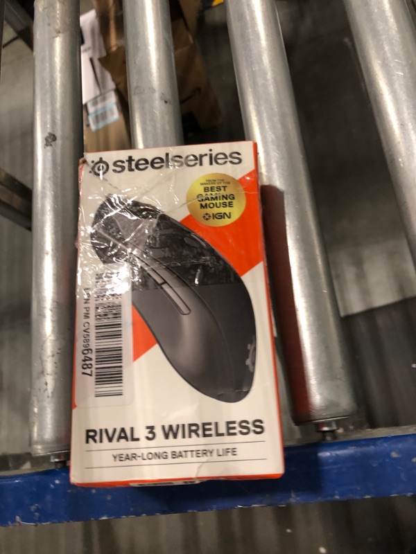 Photo 3 of SteelSeries Rival 3 62521 Wireless Gaming Optical Mouse, Matte Black