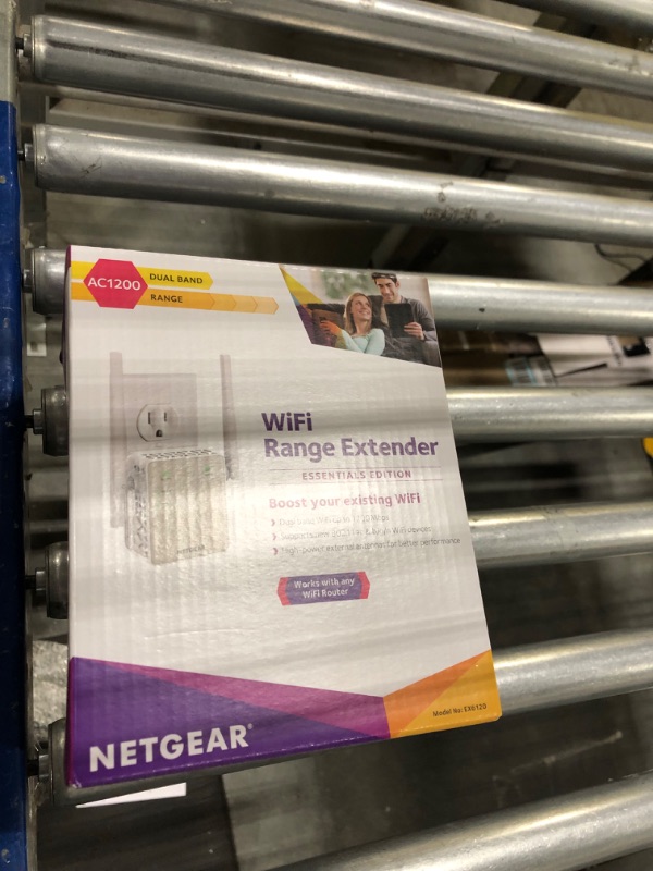 Photo 3 of NETGEAR Wi-Fi Range Extender EX6120 - Coverage Up to 1500 Sq Ft and 25 Devices with AC1200 Dual Band Wireless Signal Booster & Repeater (Up to 1200Mbps Speed), and Compact Wall Plug Design WiFi Extender AC1200                                              