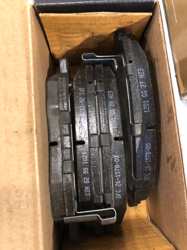 Photo 1 of Akebono ACT914A Ultra-Premium Ceramic Front Disc Brake Pads, GREY