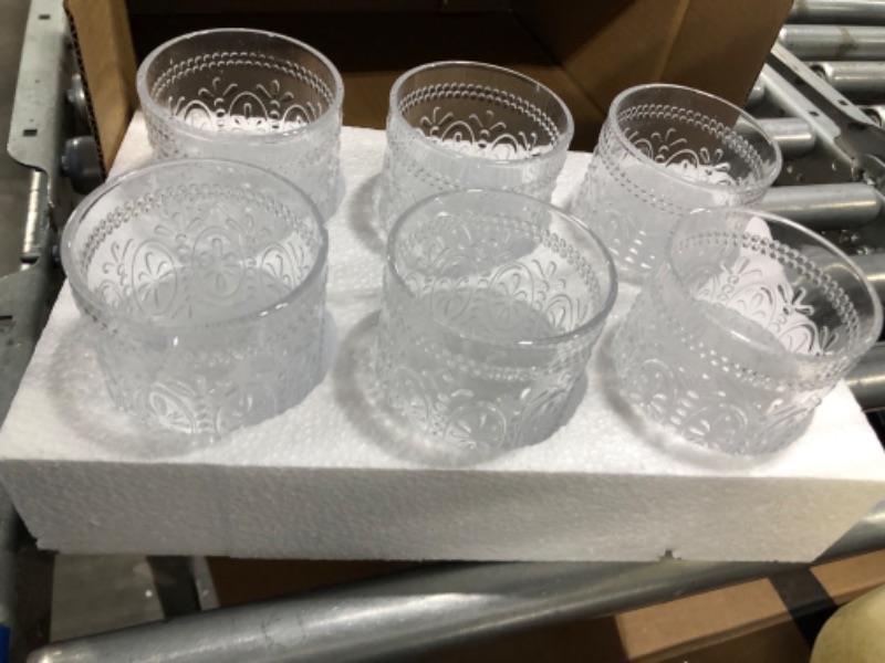 Photo 2 of Bekith 6 Pack Drinking Glasses