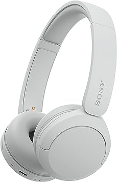 Photo 1 of Sony Wireless Bluetooth Headphones - Up to 50 Hours Battery Life with Quick Charge Function, On-Ear Model - WH-CH520W.CE7 - Limited Edition - Matte White