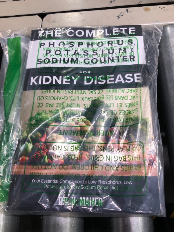 Photo 1 of The Complete Phosphorus, Potassium & Sodium Counter For Kidney Disease: Your Essential Companion to Low Phosphorus, Low Potassium, & Low Sodium Renal Diet