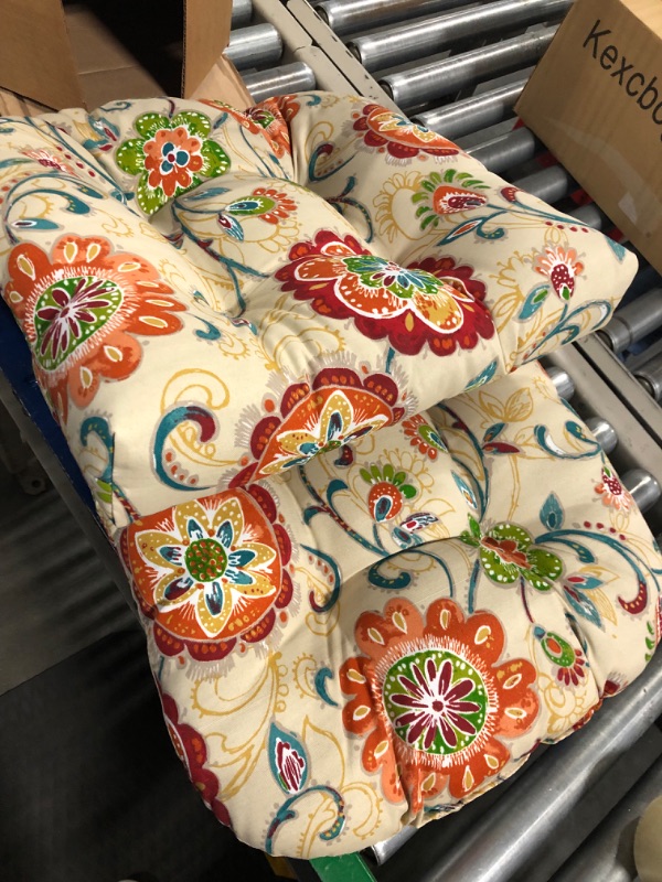 Photo 1 of 2 Outdoor Pillows With Pattern Design 20 x 18 in