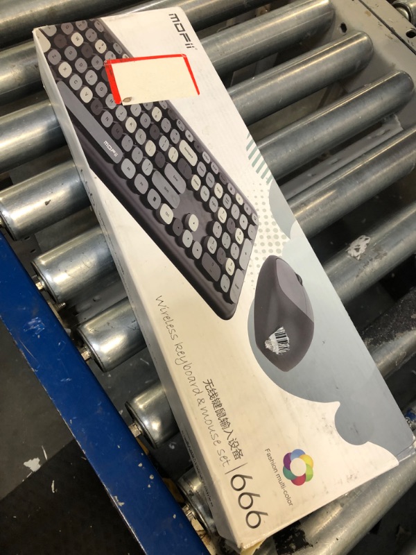 Photo 1 of Mofii Wireless Keyboard and Mouse Combo,2.4G USB Multi-Color Cute Full Size Keyboard and Optical Mice Set for Computer Desktop PC Laptop