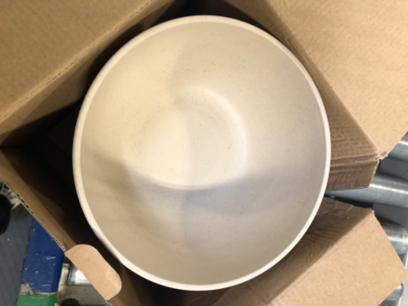 Photo 3 of 4 Plastic Bowls Beige Color