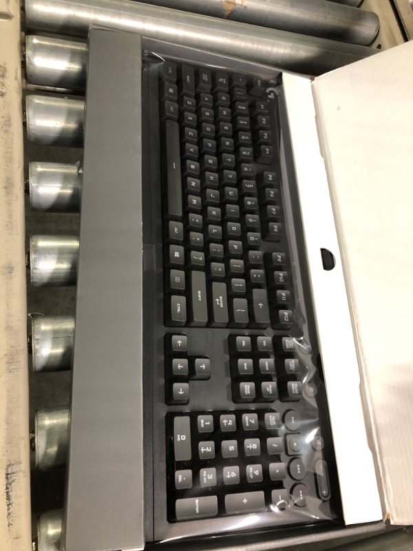 Photo 3 of 
Logitech G213 Prodigy Gaming Keyboard, LIGHTSYNC RGB Backlit Keys, Spill-Resistant, Customizable Keys, Dedicated Multi-Media Keys – Black 
