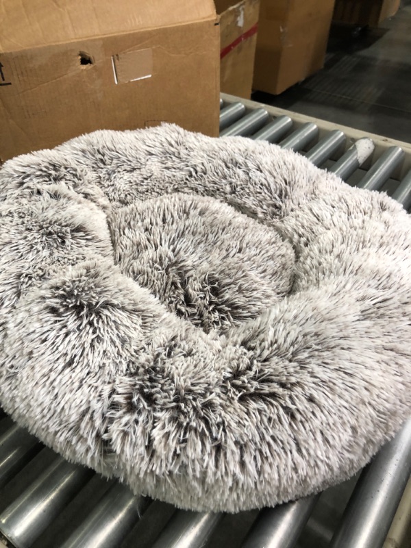 Photo 2 of Best Friends by Sheri The Original Calming Donut Cat and Dog Bed in Shag and Lux Fur, Machine Washable, High Bolster, Multiple Sizes S-XXL Shag Taupe Large 36" x 36" Bed Only
Color similar to image