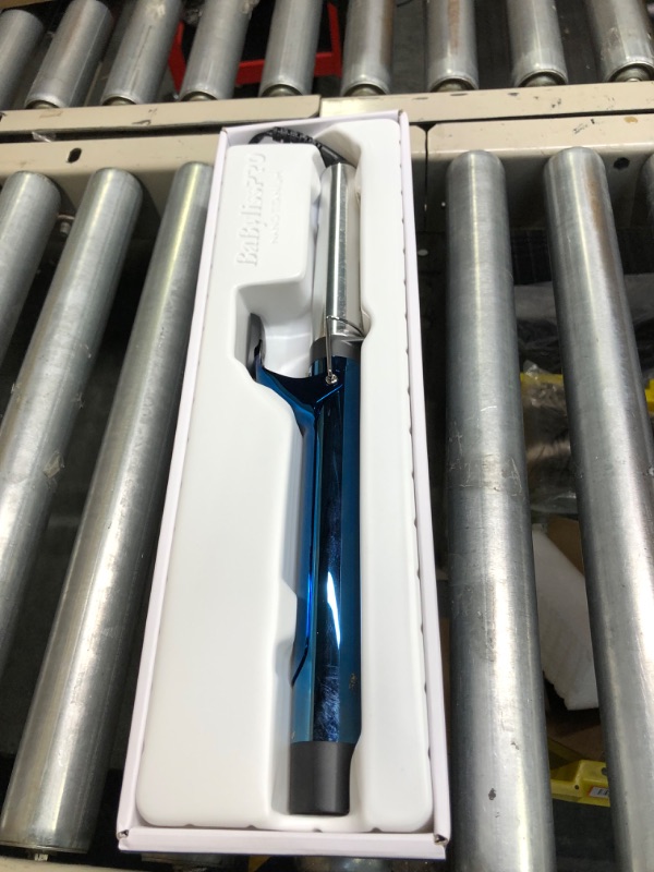 Photo 1 of BaBylissPRO Nano Titanium Extended Barrel Curling Iron 1.25 Inch